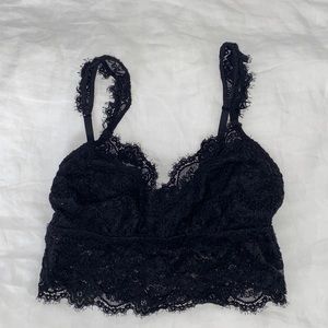 Aerie Black Bralette